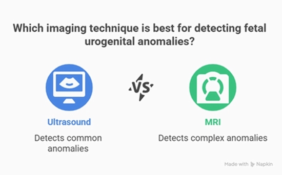 Ultrasound and magnetic resonance imaging features of fetal urogenital anomalies {faces}